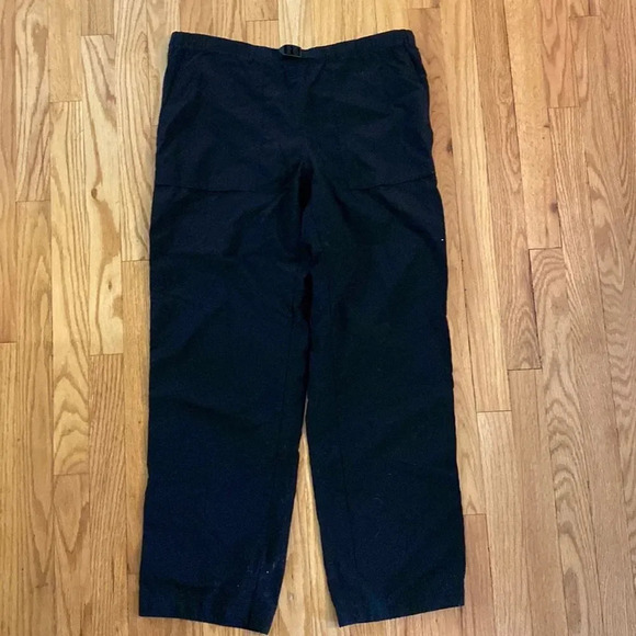 Patagonia black sz s loose womens hiking pants with back Velcro pockets - Picture 1 of 8